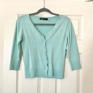 Tiffany Blue Cardigan